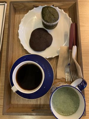 All vegan! Yummy!  at Apbbang - Future Bakery 앞으로의 빵집 in Seoul