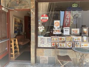 Entrance - inside Aria Kabob & Bar at Vegan Market Bar and Grill in Ontario