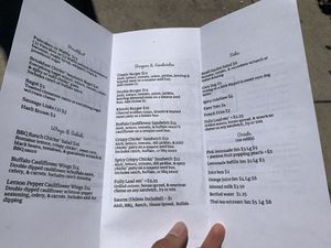 Menu at Vegan Market Bar and Grill in Ontario