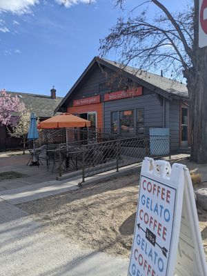 Storefront on Center at Bibo Coffee Company in Reno