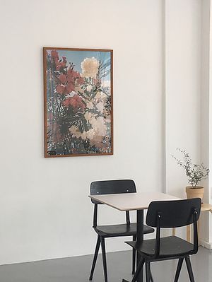 slowsteady vegan cafe in haman at Slow Steady in Haman