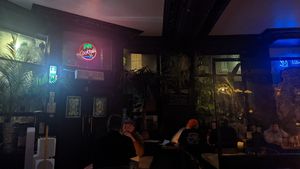 Lovely wee restaurant with lots of plants and welcoming vibes #Veganuary at The Lioness of Leith in Edinburgh