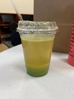 The drink is called Hydrate  at Troy's Fresh Kitchen & Juice Bar in Londonderry