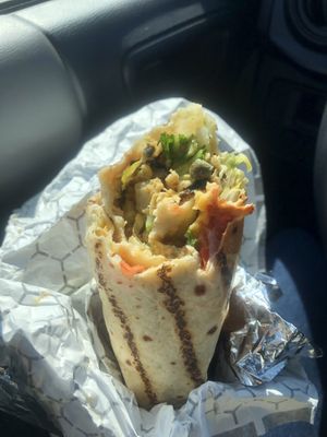 Spicy “tuna” melt   at Troy's Fresh Kitchen & Juice Bar in Londonderry