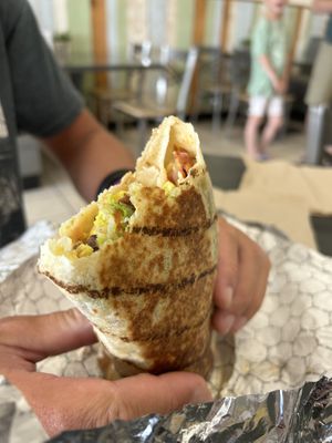 The Hercules burrito  at Troy's Fresh Kitchen & Juice Bar in Londonderry