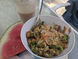 Lunch! at Troy's Fresh Kitchen & Juice Bar in Londonderry