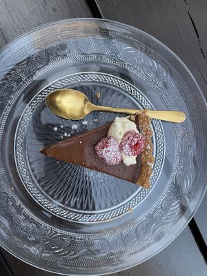 Chocolate dessert  at Konijnenvoer in Arnhem