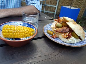 BBQ whiskey maple glaced peking kib at Konijnenvoer in Arnhem