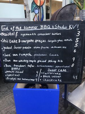 We had the bbq bun, it was delish! at Konijnenvoer in Arnhem