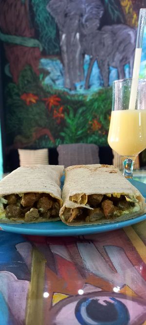 Vegan Shawerma at Bayt Sara in Amman