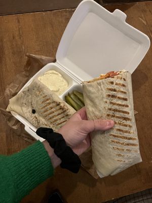 Tofu Wrap   at Bayt Sara in Amman