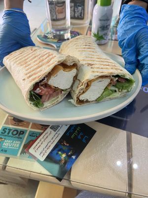 Zinger sandwich   at Bayt Sara in Amman