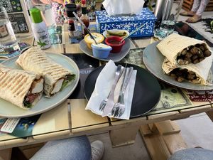 The meal  at Bayt Sara in Amman