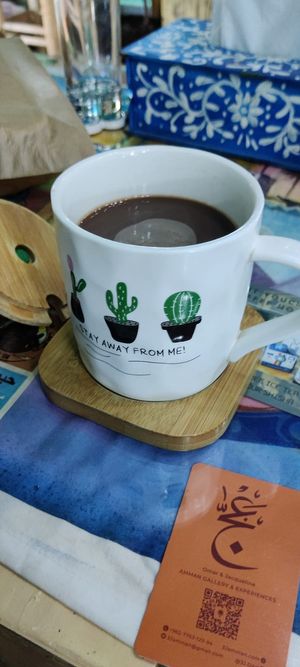 Hot choc at Bayt Sara in Amman