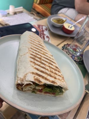 Vegan Zinger  at Bayt Sara in Amman