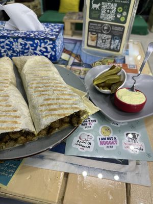 Shawarma  at Bayt Sara in Amman