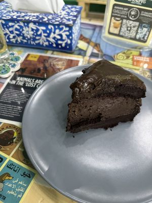Chocolate cake  at Bayt Sara in Amman