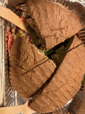 Burger  at Bayt Sara in Amman