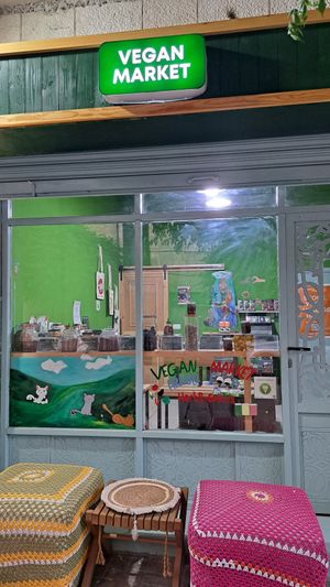 Vegan store, right next to the restaurant :) at Bayt Sara in Amman