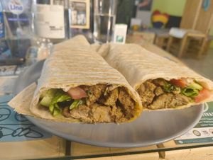 Seitan Wrap 400g! HUGE. at Bayt Sara in Amman