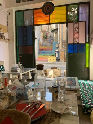 Inside  at Bayt Sara in Amman