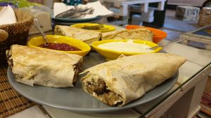 Vegan Sawarma
 at Bayt Sara in Amman