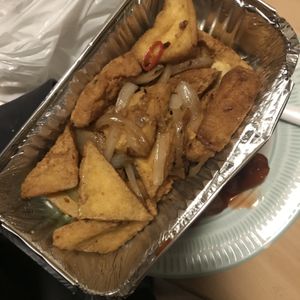 Salt & Pepper Tofu   at Yummy Kitchen in Rhyl