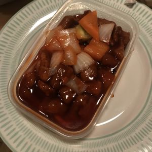 Sweet & Sour Gluten ‘Chicken'  at Yummy Kitchen in Rhyl