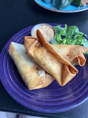 Vegan taquitos   at The Remedy Diner in Raleigh