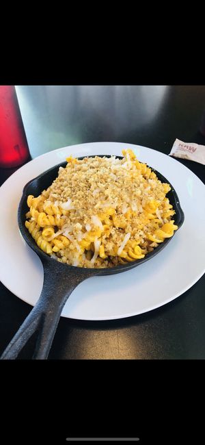 mac n cheese at The Remedy Diner in Raleigh