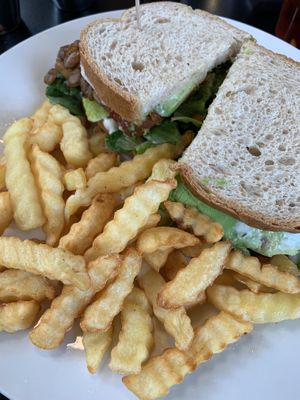 Tempeh Tantrum Sandwich  at The Remedy Diner in Raleigh