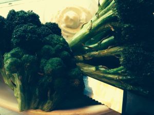 Deep fried broccoli at The Remedy Diner in Raleigh