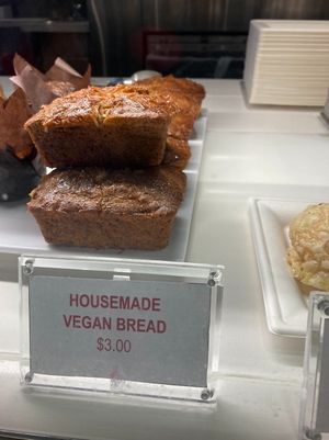 Vegan baked good at Provenance Cafe in Cleveland