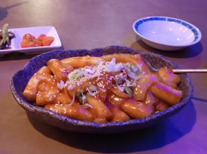 Tteokbokki at Grandeho Kamekyo in San Francisco