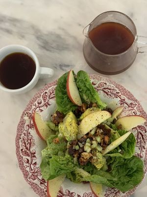 Vegan salad at La Molienda - Bisbe in Mallorca