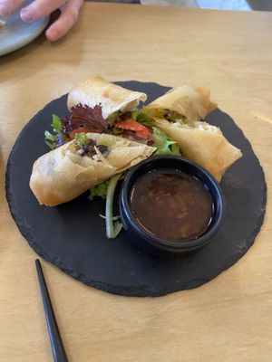 Veggie Spring Rolls  at Table of Munchies in Christchurch