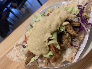 Gyros at Vleischerei in Leipzig