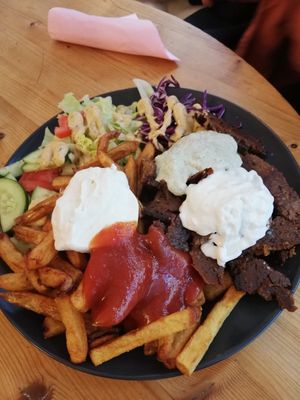 Vöner Plate at Vleischerei in Leipzig