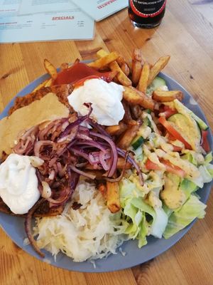 Steäkplate at Vleischerei in Leipzig