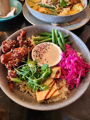 Buddha bowl - cauliflower to d!e for! at Mad Apple in Launceston