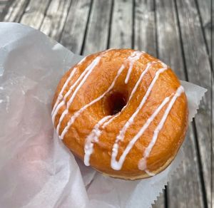 Vegan lemon glaze  at ICON Donuts in Waterloo