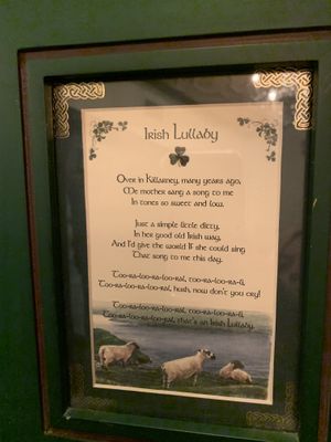 This was in the women's bathroom, so cute~💕 at Josie Kelly's Public House in Somers Point