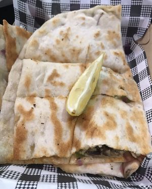 Gozleme  at Taksim Kebab and Pizza in Eight Mile Plains