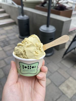 pistachio   at Bobboi Natural Gelato - Little Italy Food Hall in San Diego