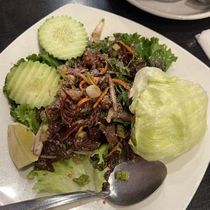vegan larb  at Thotsakan in San Diego