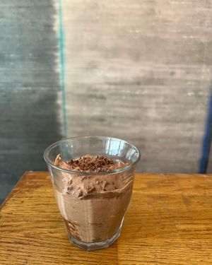 vegan chocolate pot at Kapunka - St Sauveur in Paris