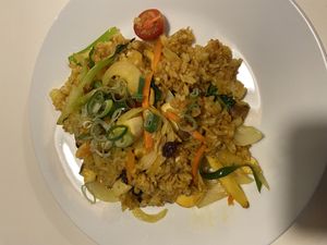 Pineapple fried rice   at Kung Thale in Seoul