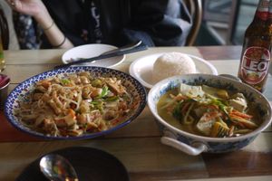 Curry + noodles at Kung Thale in Seoul