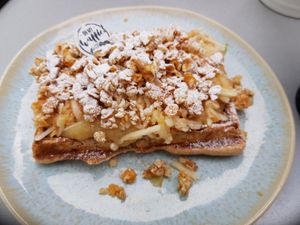 Lecker Waffel at OMW! Das kleine Café in Ulm