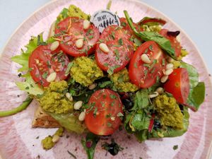 Lecker Waffel at OMW! Das kleine Café in Ulm